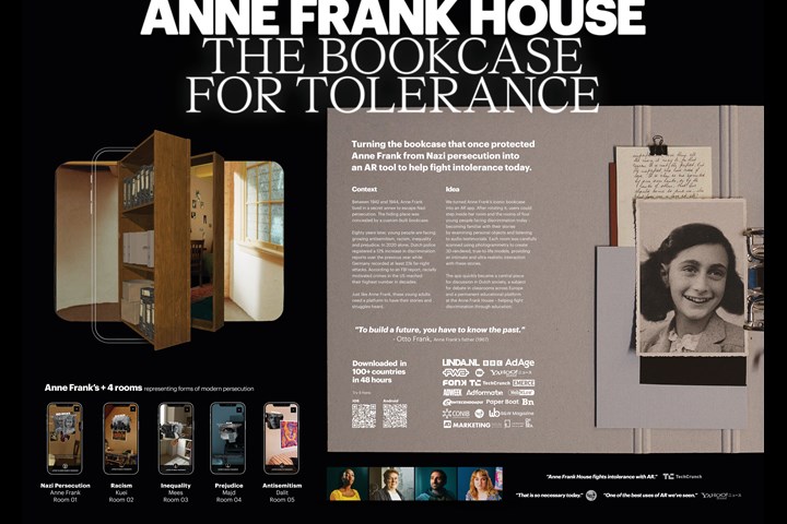 The Bookcase for Tolerance - AR Experience - Anne Frank House