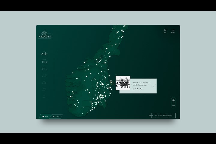 Statskogmillionen - Website - Statskog