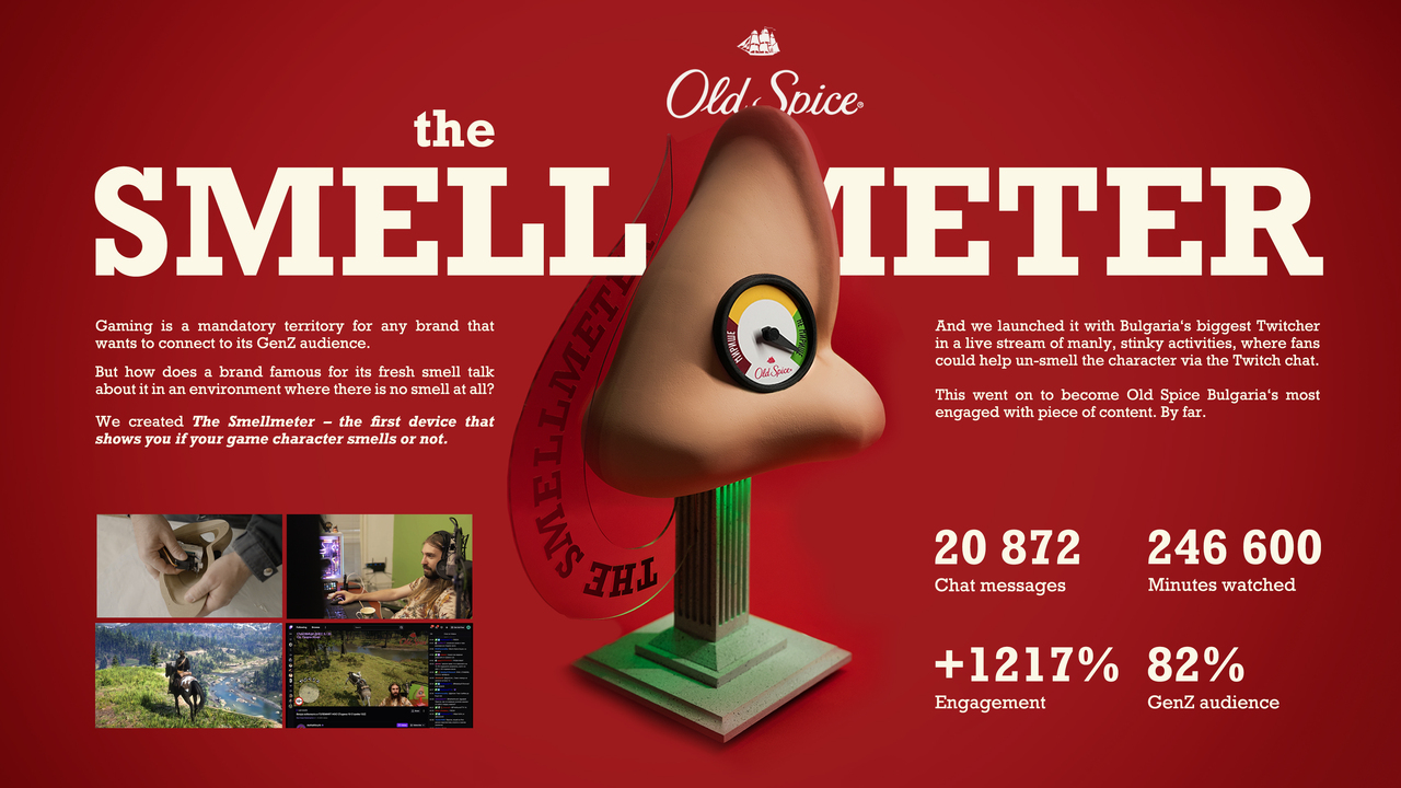 The Smellmeter - Old Spice - Old Spice