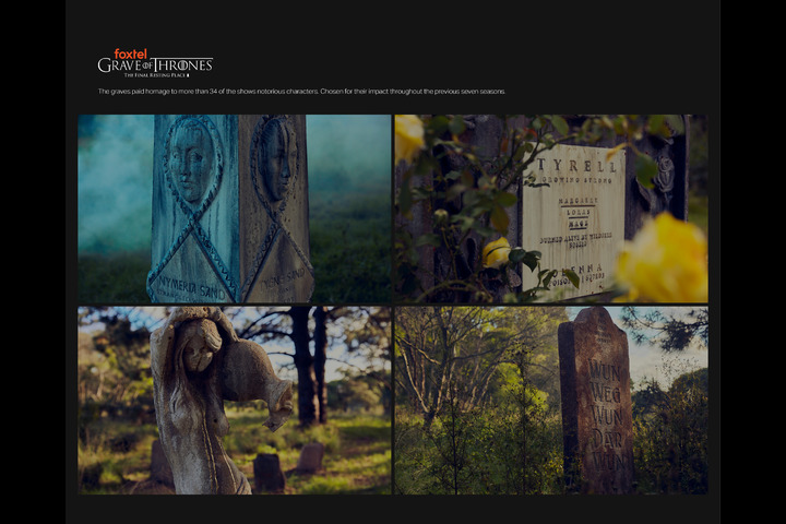 Grave of Thrones - - Foxtel
