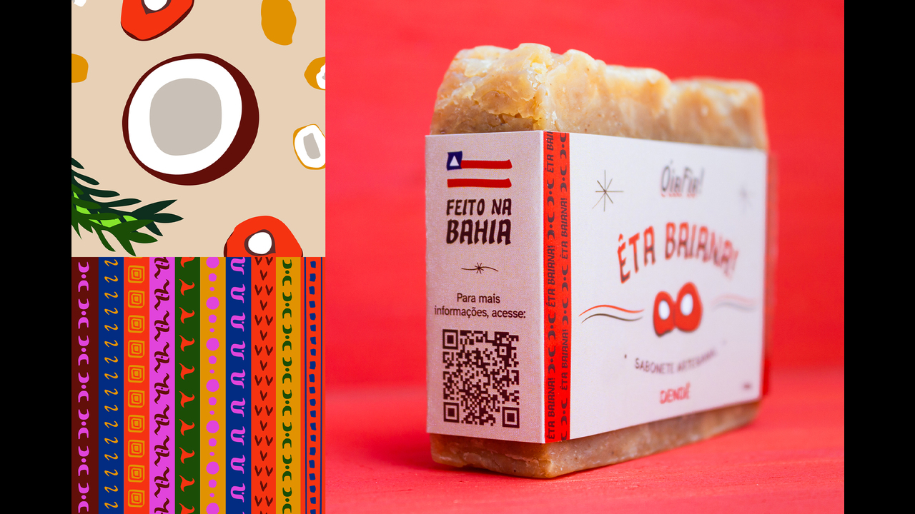 Identidade ÓiaFia! Saboaria Artesanal - Estúdio Trisca - 2024