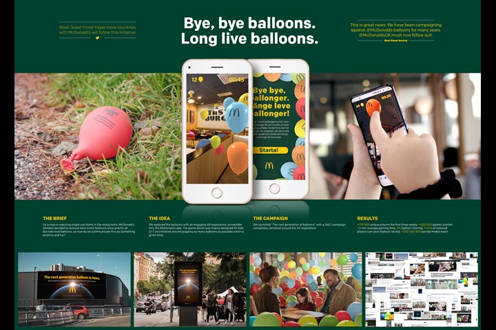 Bye, Bye Balloons. Long Live Balloons! - Fast Food - McDonald's