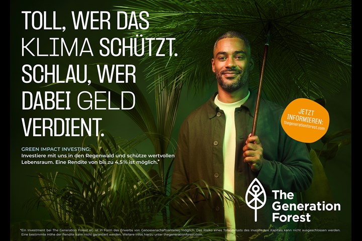 Green Impact Investing - Rainforest reforestation through a cooperative investment product - The Generation Forest
