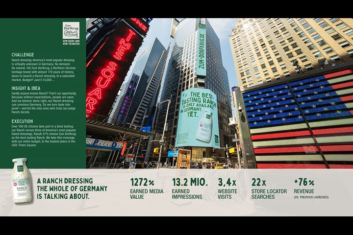 Top of Ranch: From Neu Wulmstorf to Times Square - Ranch Dressing - Zum Dorfkrug