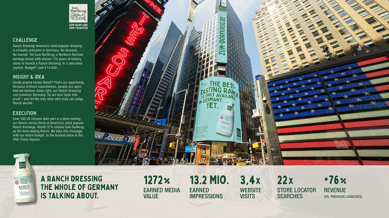 Top of Ranch: From Neu Wulmstorf to Times Square - Zum Dorfkrug - Ranch Dressing