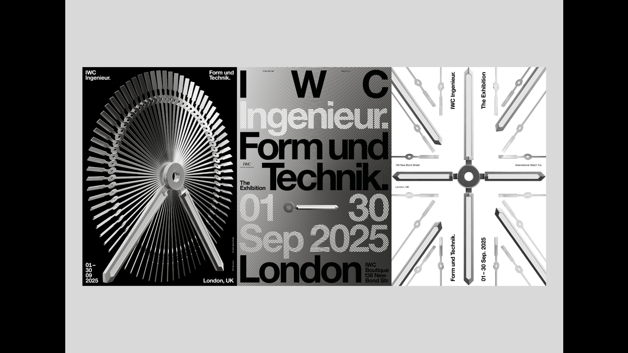 IWC Ingenieur. Form und Technik. Posters. - IWC Ingenieur - IWC Schaffhausen 