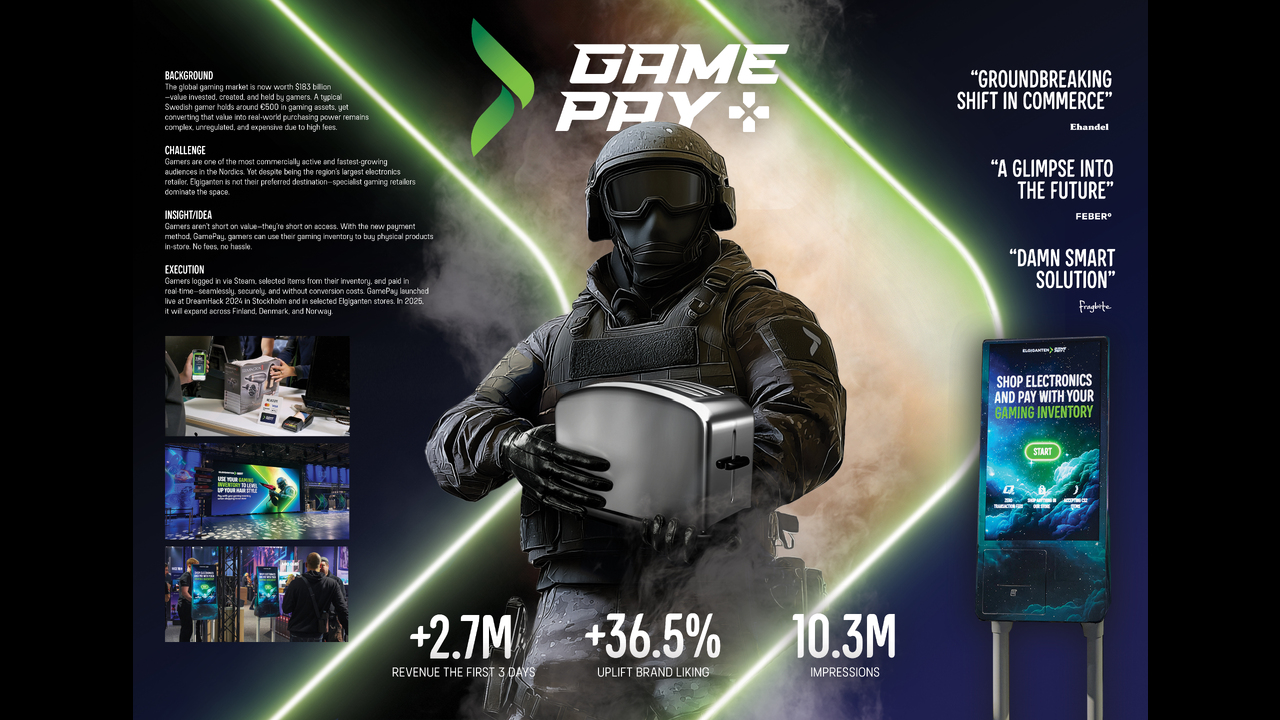 GamePay - Payment solution - Elgiganten