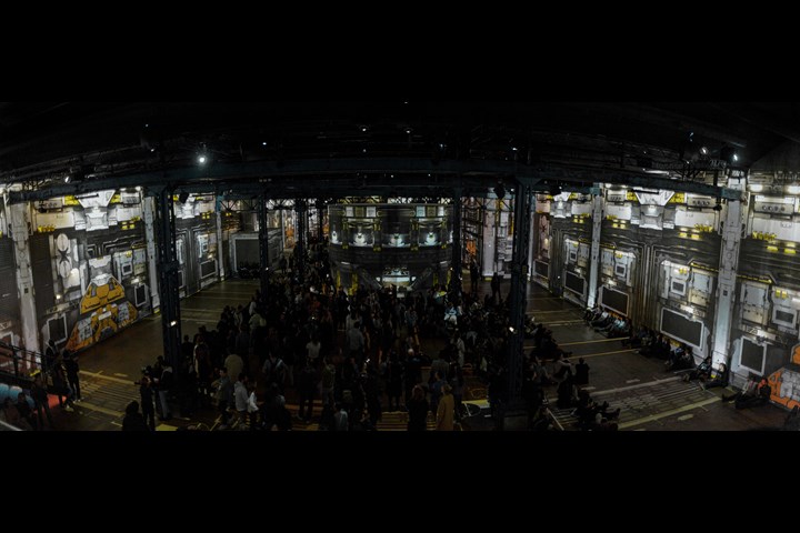 Portals at Atelier des Lumières - Immersive Projection Mapped Experience - Immersive Art Festival