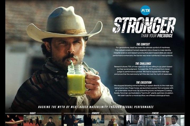 STRONGER THAN YOUR PREJUDICE - Vegan diet and one of it ́s main benefits - PETA