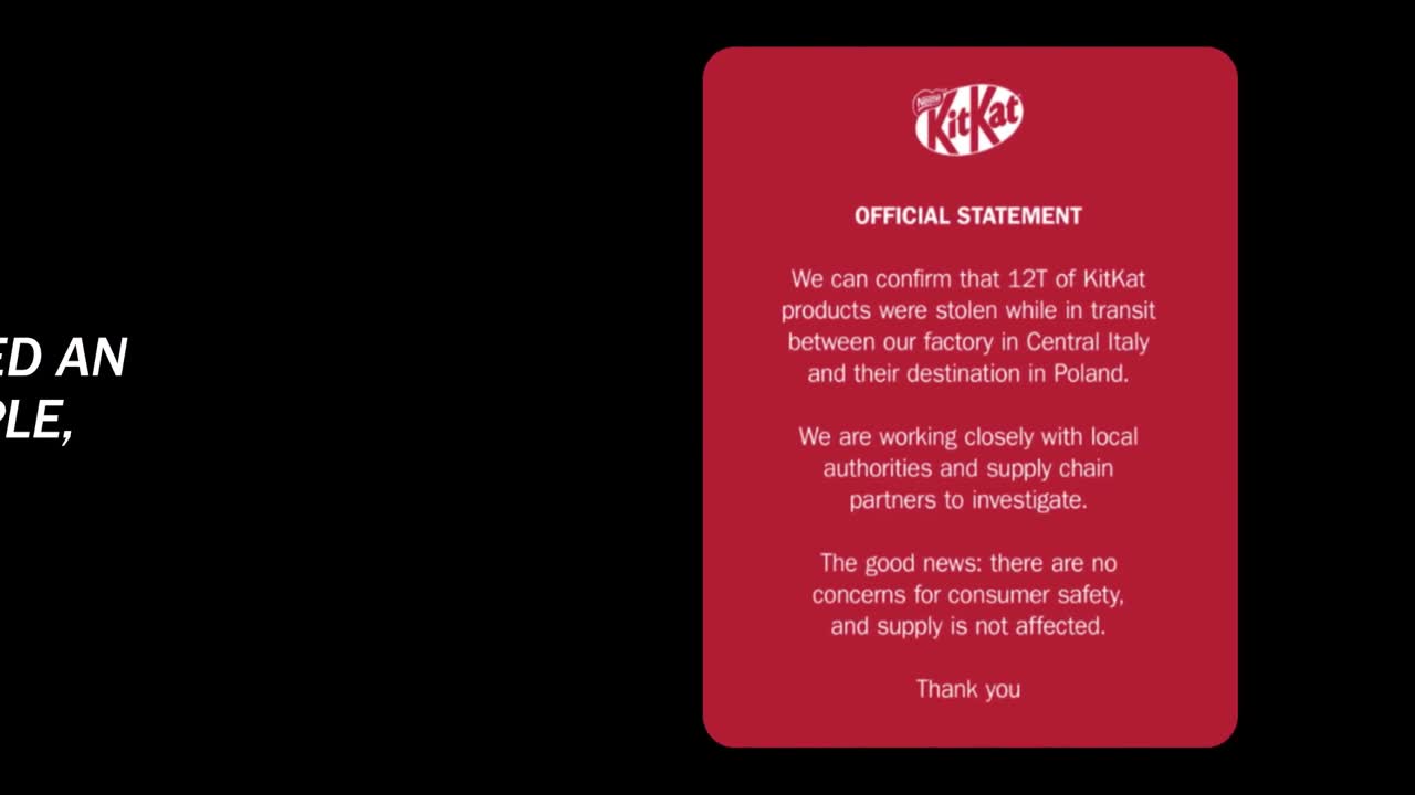 The KitKat Heist - KitKat - KitKat