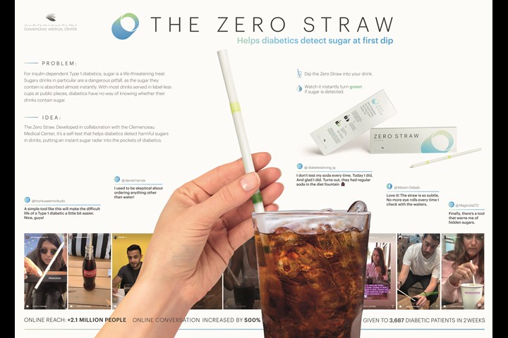 The Zero Straw - Zero-sugar straw - Clemenceau Medical Center (CMC)