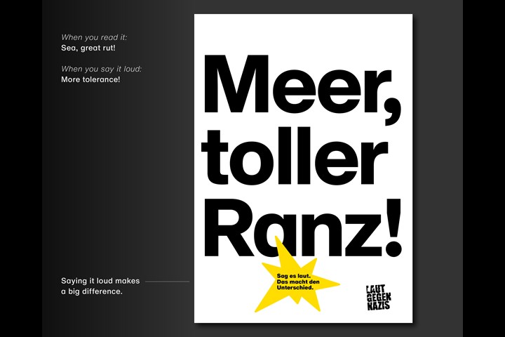 Say it loud. Make a difference. - Laut gegen Nazis e.V. - Laut gegen Nazis