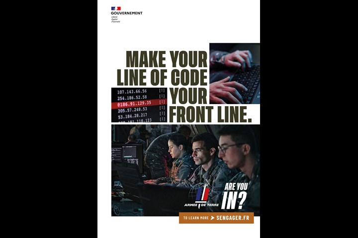 COVERT RECRUITER - CYBER RECRUITMENT - FRENCH ARMY HUMAN RESOURCES DIRECTORATE