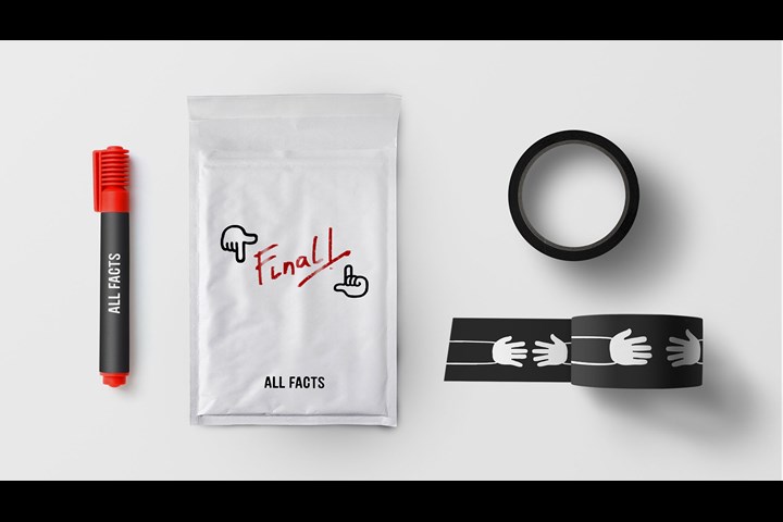 Brand identity for “ALL FACTS