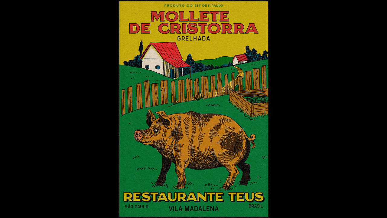 Cartazes Restaurante Teus - 2021 - Estúdio Arado